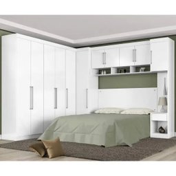 Guarda-Roupa Casal com Cabeceira 8 Peças Modena x Demóbile - 1