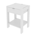 Ver imagem 2 de Mesa de Cabeceira Multimóveis Vcr35003 Branca