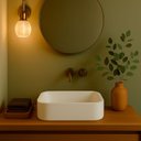 Ver imagem 3 de Cuba de Apoio Sobrepor para Banheiro Lavabo