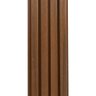 Painel Ripado Externo WPC 290 x 20 cm Nogal CLABE - 1