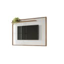 Ver imagem 1 de Painel Gênesis 1.9 para TV de até 75 Polegadas Cinamomo Mel / Off White - Mobler