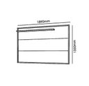 Ver imagem 3 de Painel Gênesis 1.9 para TV de até 75 Polegadas Cinamomo Mel / Off White - Mobler