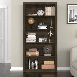 Livreiro Yasmin| 2 Portas Capuccino Amadeirado - Móveis Arapongas - 1