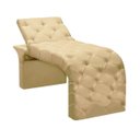 Ver imagem 1 de Maca Estofada Estética Cílios Regulável Spa Suede Valentina Cor:bege