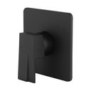 Ver imagem 2 de Acabamento para Registro Monocomando Preto Fosco Chuveiro Banheiro Padrão Deca
