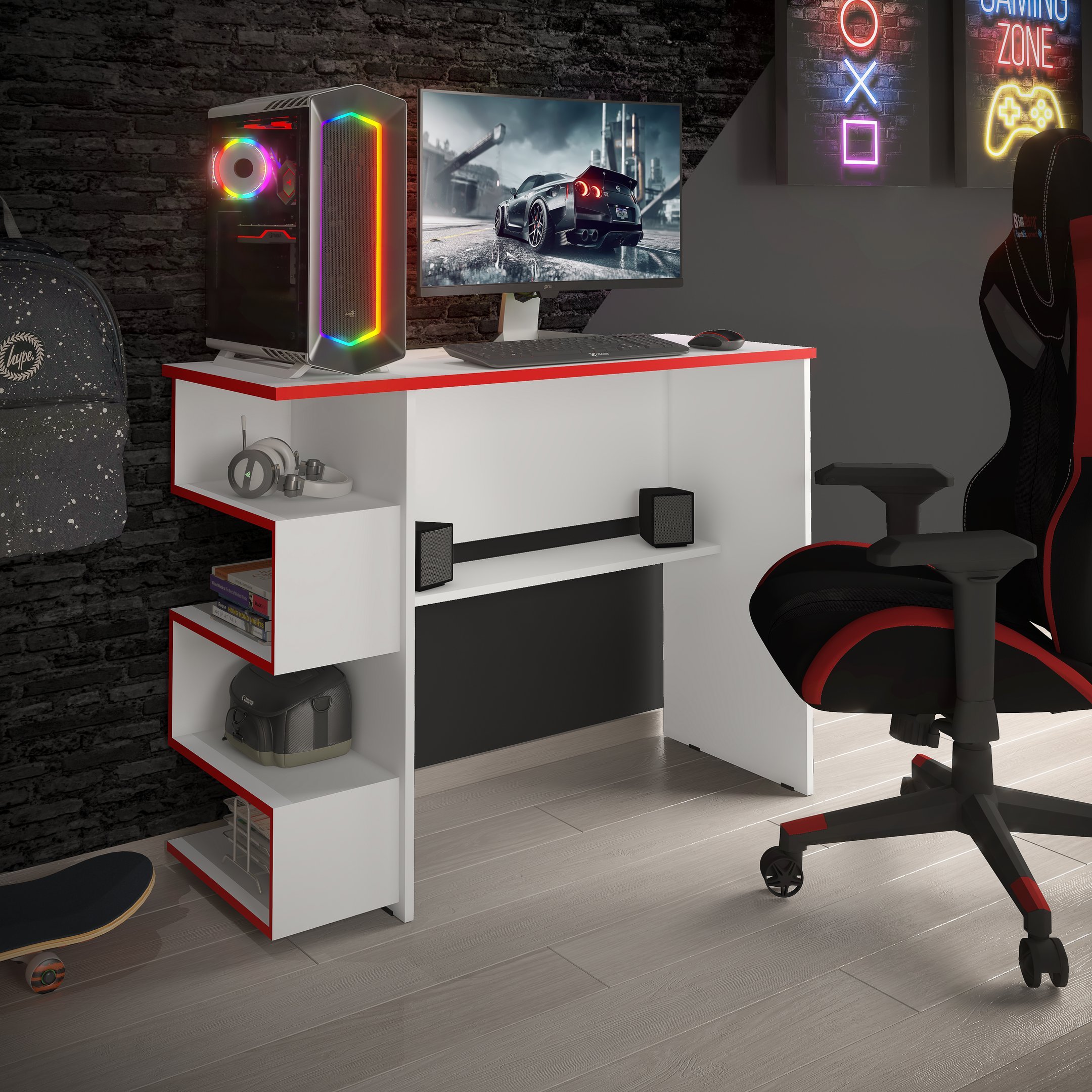 Mesa para Computador Gamer Elite - Escrivaninha