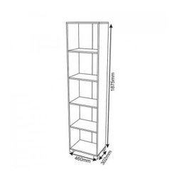 Organizador Antares 04 Prateleiras 150 Branco Peternella Móveis - 2