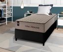 Ver imagem 1 de Conjunto Cama Box Espuma San Diego Bege Solteiro 96x203x67
