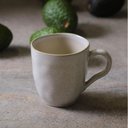 Ver imagem 2 de Caneca 273ml Cerâmica Porto Brasil Xícara de Chá Orgânica Avant Garde Off White Avulsa