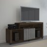Rack para TV de até 43 Polegadas Ouro JCM Movelaria CAFÉ FOSCO/ONIX JCM - 4