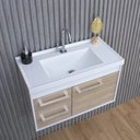 Ver mais imagens de Gabinete Banheiro 100% Mdf com Pia Cuba - Potenza Berlin