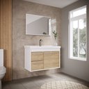 Ver imagem 1 de Gabinete Banheiro 100% Mdf com Pia Cuba - Potenza Berlin