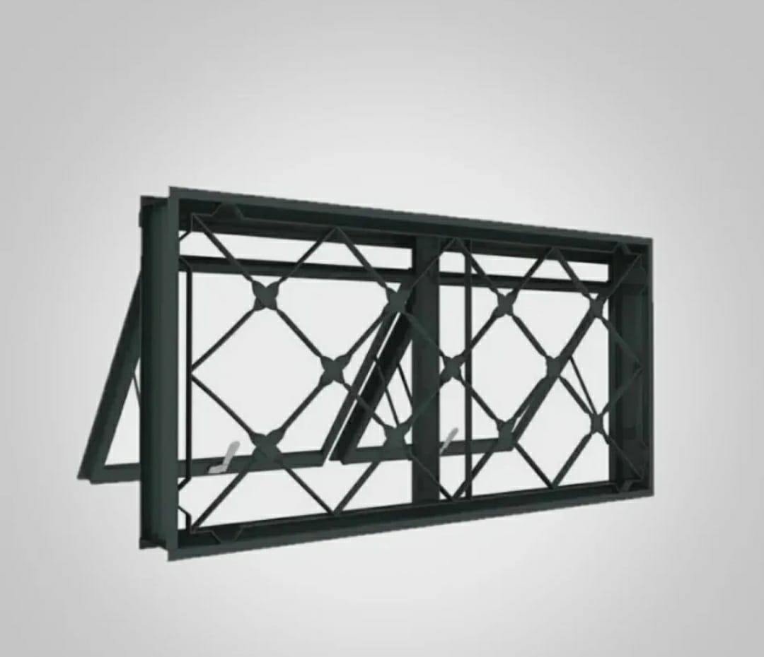 Vitro Maxim-ar 100x60 Req 7cm Horizontal Grade Zadrez - 1