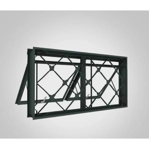 Vitro Maxim-ar 100x60 Req. 7cm Horizontal Grade Xadrez