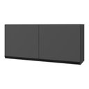 Ver imagem 1 de Armário de Cozinha Aéreo com 2 Portas 120cm Milano Multimóveis Mp2390 Cinza