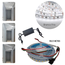 Ver imagem 1 de Kit Fita de Led 5m 2835 com Luz Efeito Sequencial de Correr Vai e Volta para Perfil de Led com Fonte