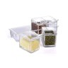 Porta Condimentos Temperos 4 Potes Acrilico com Colher para Cozinha - 3