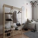 Ver imagem 2 de Cabideiro Arara de Roupas Closet Technox