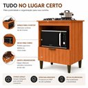 Ver imagem 5 de Balcão Cooktop 4 Bocas Espaço Forno Freijó 1 Gaveta