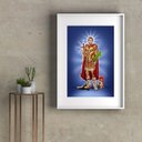 Ver imagem 1 de Quadro Decorativo Santo Expedito - 60x48cm:madeira Preta