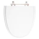 Ver imagem 1 de Assento Sanitário Poliester Antibacteriano Victoria Branco Para Vaso Roca
