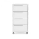 Ver imagem 2 de Gaveteiro com Rodízios 4 Gavetas Maia Branco Politorno