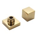 Ver imagem 2 de Acabamento para Registro Quadrado Zinco Dourado Gold 5x5cm