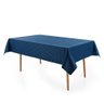 Toalha de mesa Retangular Karsten 6 lugares Zattar Oceano - 1