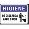 PLACA HIGIENE DÊ DESCARGA APÓS O USO - 1
