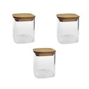 Ver imagem 1 de Conjunto de 3 Potes Hermetico Temperos Chas 8,5 X 6cm 200ml Utensilios do Chef