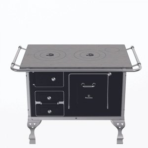 Fogão a Lenha 2 Bocas Marumby Nr 1 Saída Chaminé Direita