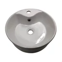 Ver imagem 5 de Cuba Pia Apoio Banheiro Lavabo Redonda 36x36cm Cerâmica - Jatiuca