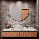 Ver imagem 2 de Cuba Pia Apoio Banheiro Lavabo Redonda 36x36cm Cerâmica - Jatiuca
