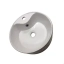 Ver imagem 3 de Cuba Pia Apoio Banheiro Lavabo Redonda 36x36cm Cerâmica - Jatiuca