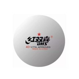 Bola Tênis de Mesa 40mm (1 Estrela) com 10 Unidades - DHS - 1