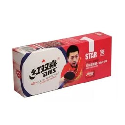 Bola Tênis de Mesa 40mm (1 Estrela) com 10 Unidades - DHS - 2