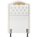 Ver imagem 3 de Cabeceira Cama Box Solteiro 90cm Imperial J02 Corano Branco - Mpozenato