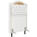 Ver imagem 1 de Cabeceira Cama Box Solteiro 90cm Imperial J02 Corano Branco - Mpozenato