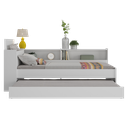 Ver imagem 5 de Bicama Solteiro Canto com Baú e Nichos