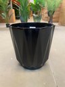 Ver imagem 6 de Vaso para Planta Decorativo Geométrico Preto Sala Varanda (liso/preto)