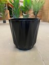 Ver imagem 3 de Vaso para Planta Decorativo Geométrico Preto Sala Varanda (liso/preto)