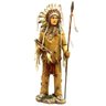 ESCULTURA REALISTA ÍNDIO SIOUX - 1