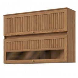 Armário Aéreo 2 Portas Basculantes 1.20cm Requinte Henn - 1