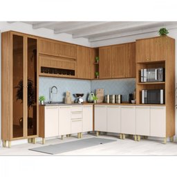 Armário Aéreo 2 Portas Basculantes 1.20cm Requinte Henn - 5