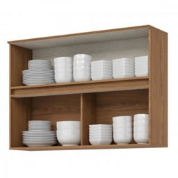 Armário Aéreo 2 Portas Basculantes 1.20cm Requinte Henn - 2