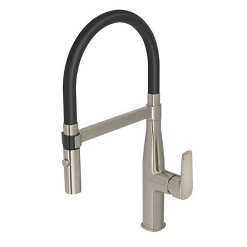 Misturador Monocomando de Mesa para Cozinha Level Motion Inox/preto Deca Deca Metais