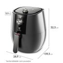 Ver imagem 7 de Fritadeira Elétrica Grand Airfryer Electrolux 4l Eaf30 Grafite 127v