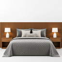 Ver imagem 1 de Cabeceira Modular Painel Ripado MDF 15mm Cama Casal Queen - Freijo