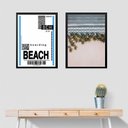 Ver imagem 1 de Kit 2 Quadros Rio de Janeiro - Passagem 24x18cm - com Vidro:moldura Branca