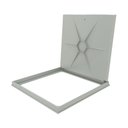 Ver imagem 3 de Tampão Articulado C Rebaixo Passagem Inspeção Bege 40x40cm
